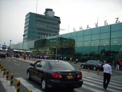 Aeropuerto Jorge Chávez.